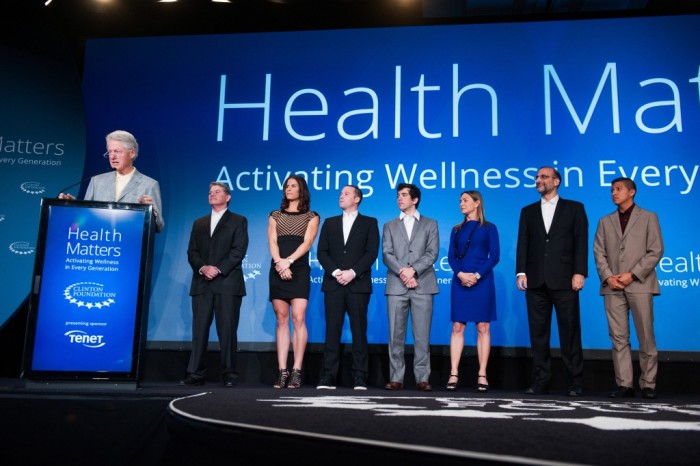 President Clinton Announces New Partnership at Health Matters 2014