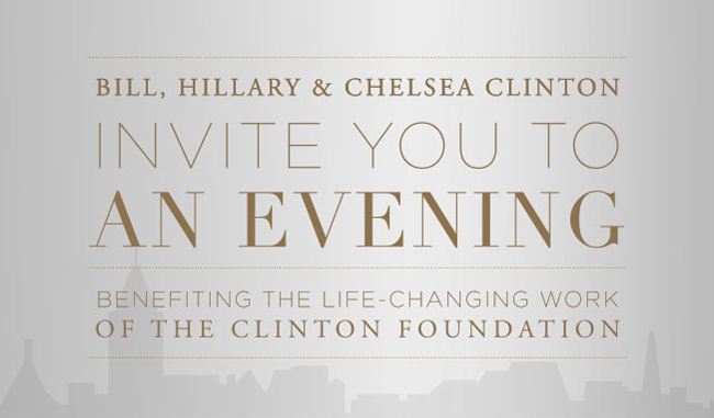 Join Bill, Hillary & Chelsea Clinton in New York on May 1st