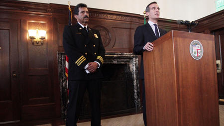 Mayor Garcetti announces appointment of first Latino chief for LAFD