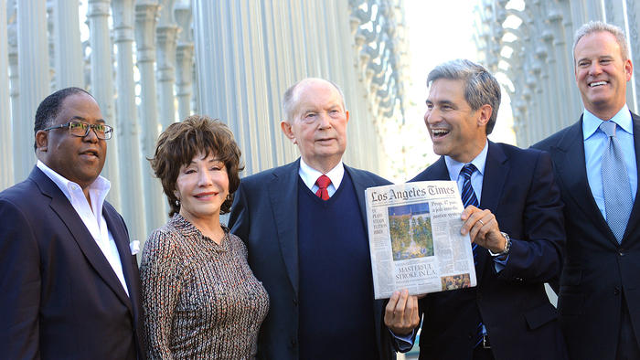 County Leaders praise Jerry Perenchio for $500-million LACMA gift
