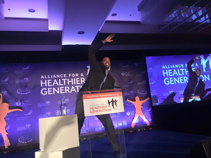 Jason Collins Celebrates the Nation’s Healthiest Schools at the Alliance Leaders Summit
